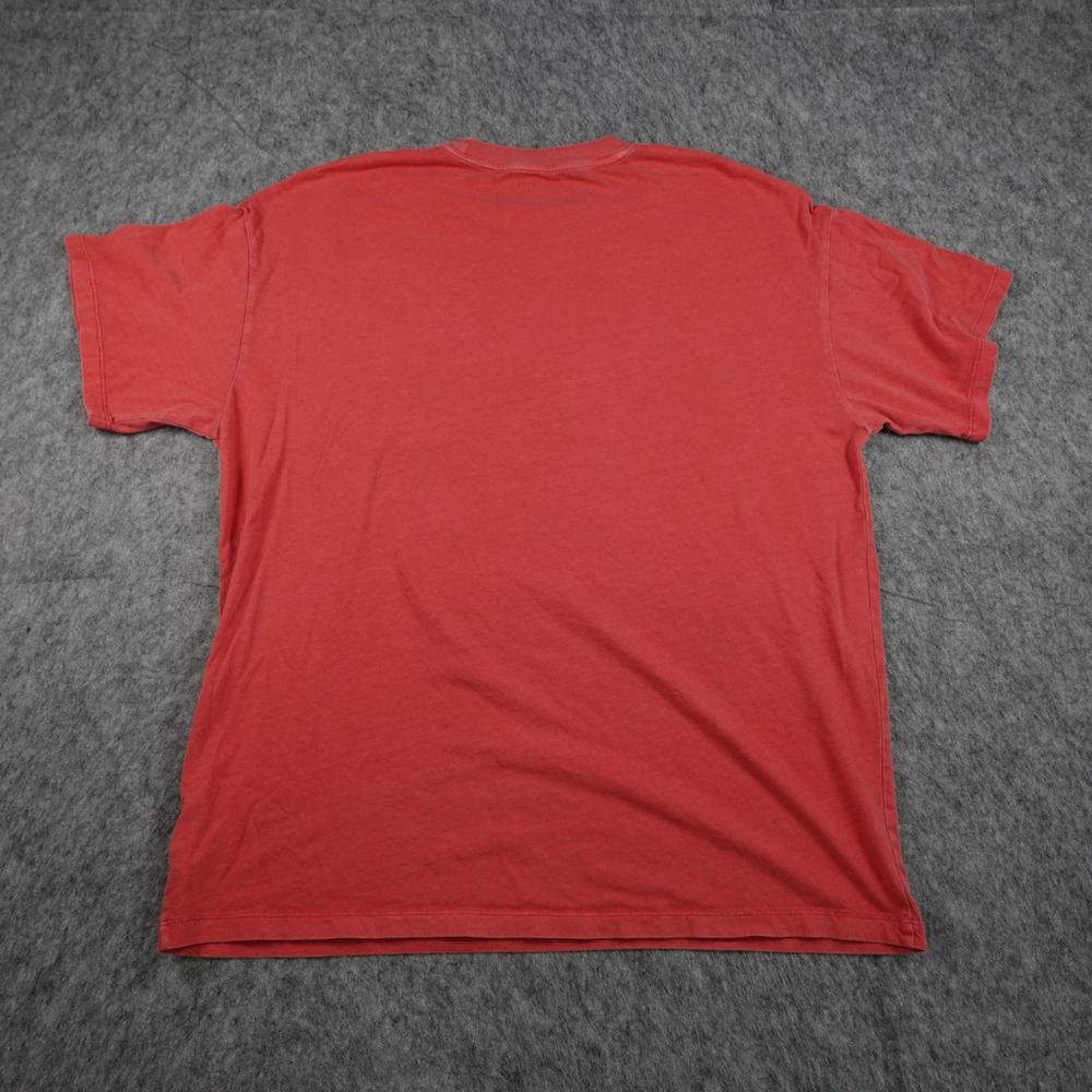 American Eagle Top Men Medium Red Hot Diggity Dog Graphic Short Sleeve Tee - Picture 8 of 12